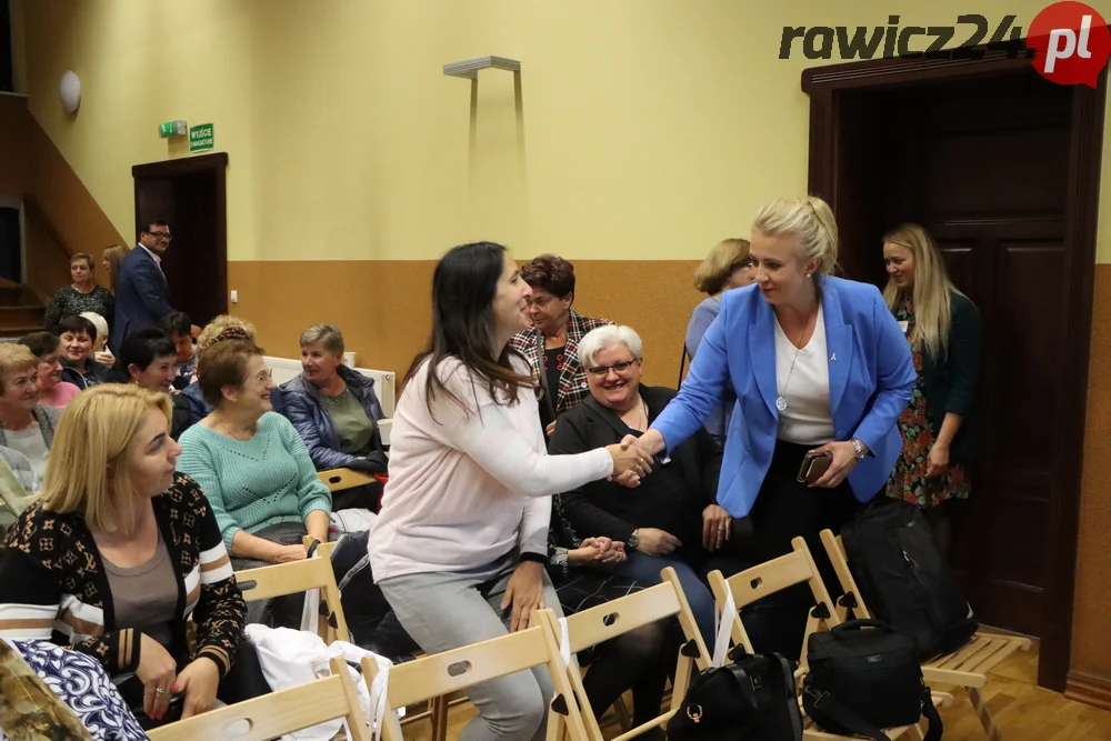 Minister Zdrowia Katarzyna Sójka w Miejskiej Górce