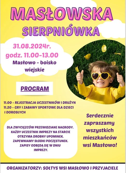 Imprezy w powiecie rawickim 30 sierpnia - 1 września