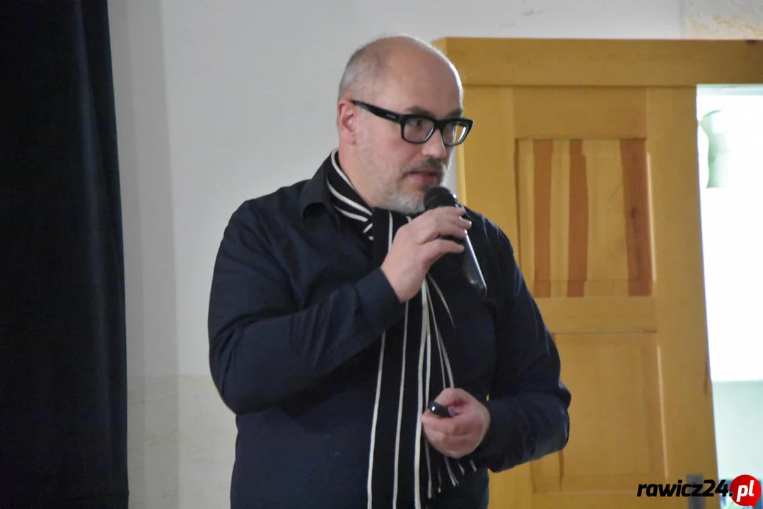 Wizualizację planowanego cmentarza przedstawił Roman Rutkowski, architekt