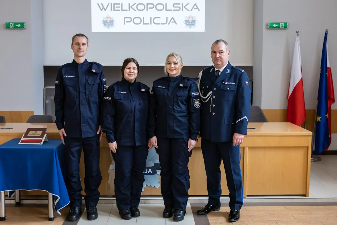 Ślubowanie policjantów z Wielkopolski