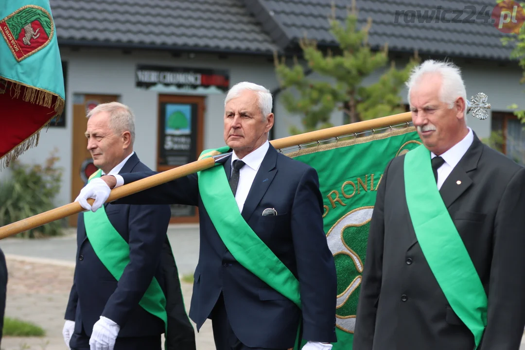 Delegacje na ceremonii pogrzebowej śp. Kazimierza Chudego