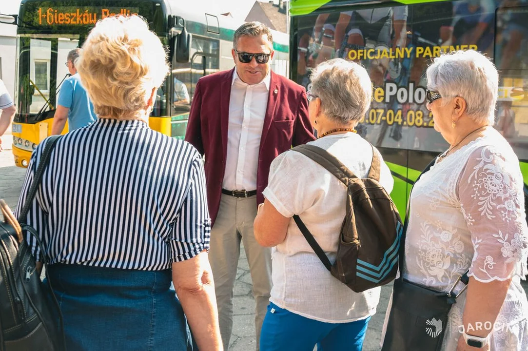 Gmina Jarocin testuje nowy autobus elektryczny