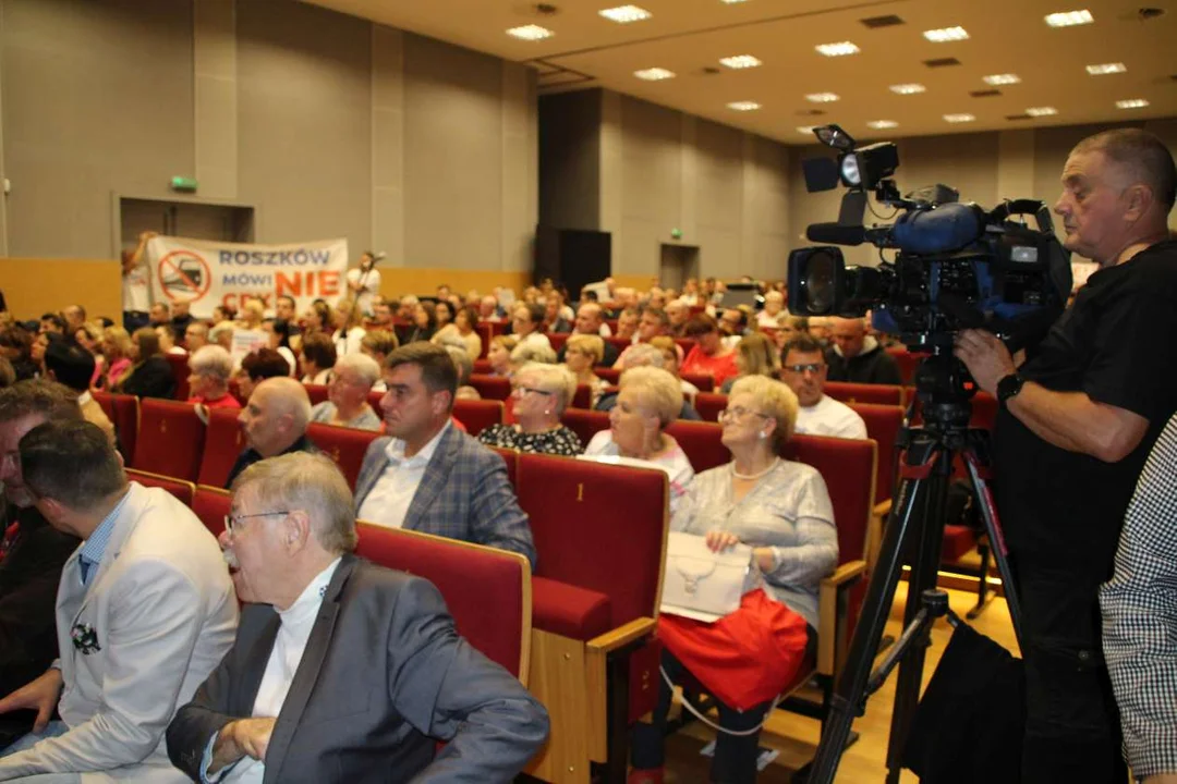 Spotkanie przedstawicieli CPK z mieszkańcami Jarocina