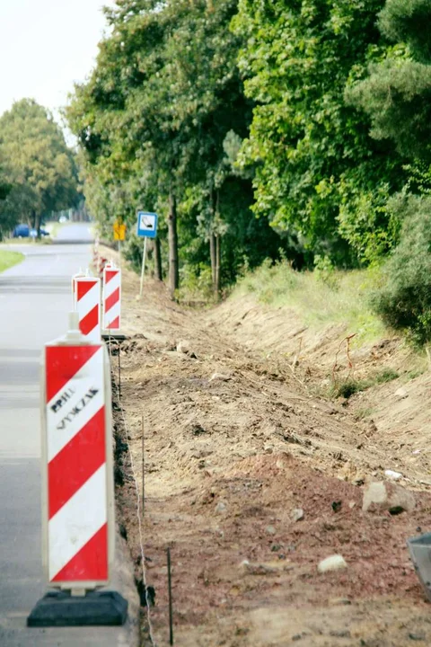 Władze powiatowe wizytują inwestycje drogowe
