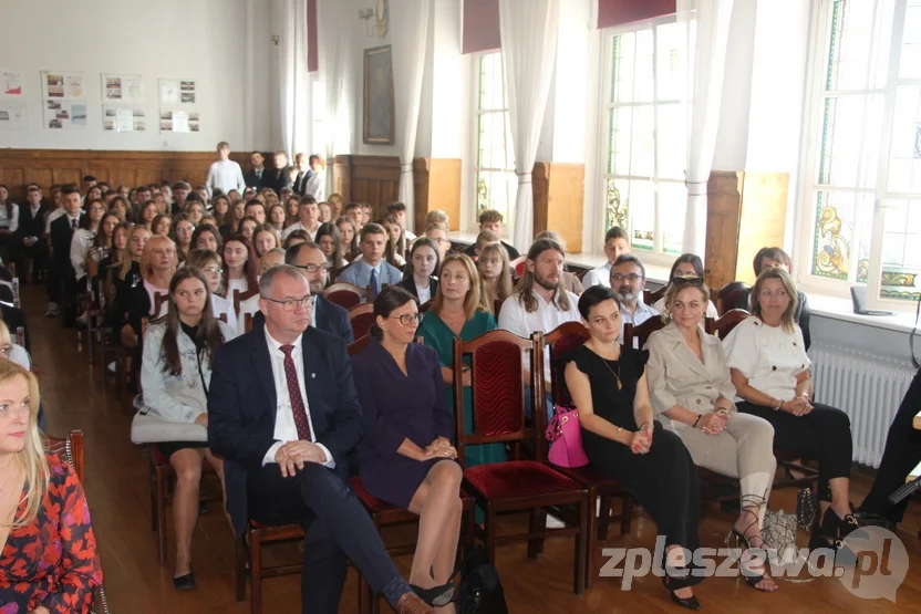 Rozpoczęcie roku szkolnego w I Liceum Ogólnokształcącym w Pleszewie