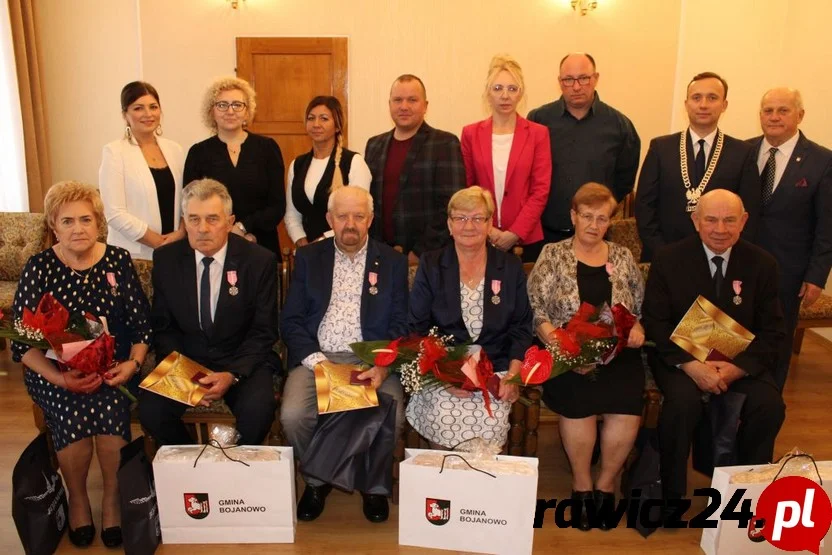 Kolejni jubilaci z gminy Bojanowo uhonorowani (FOTO) - Zdjęcie główne