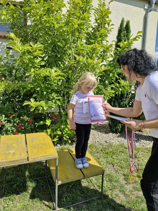 Przedszkolaki z Mieszkowa w akcji „Sprintem do maratonu”