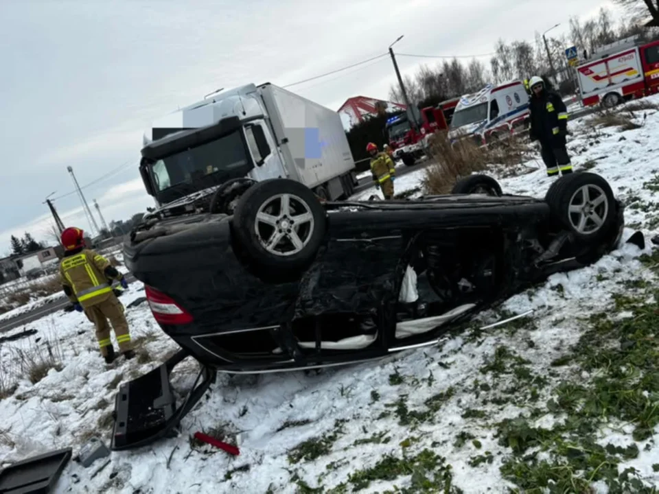 Tragiczny wypadek pod Kłodawą. Nie żyją dwie osoby - Zdjęcie główne