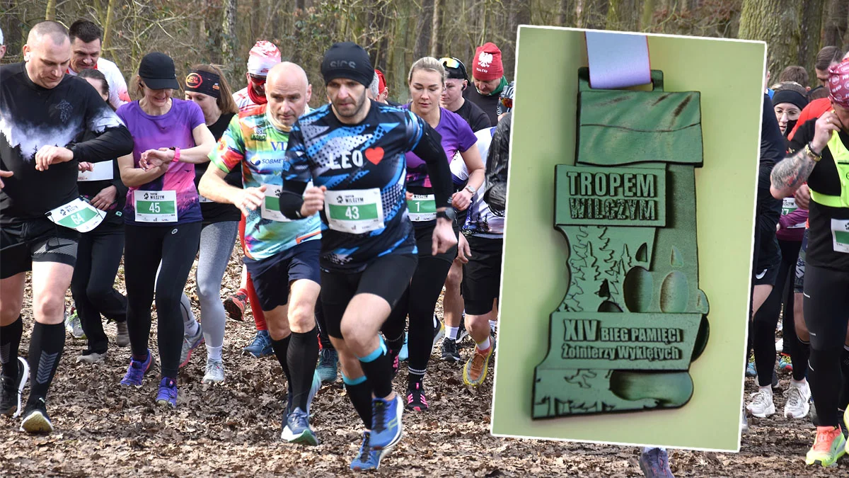 Bieg "Tropem Wilczym" pierwszy raz w Gostyniu. Ku pamięci Żołnierzy Wyklętych