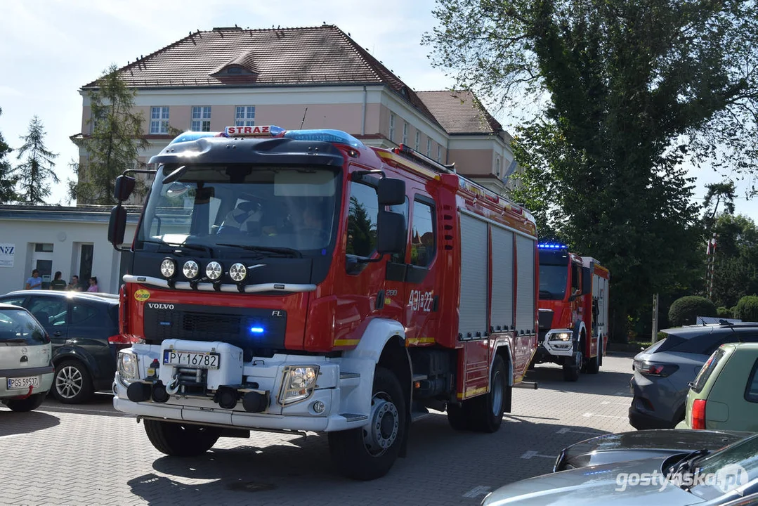 Gaz ulatniał się w budynku SP ZOZ w Gostyniu