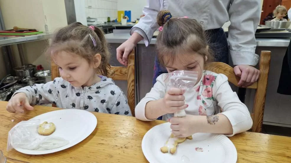 Zajęcia dla przedszkolaków w Zespole Szkół Ponadpodstawowych nr 1 w Jarocinie