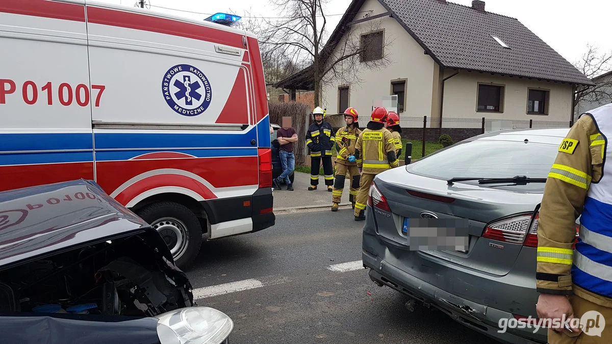 Zdarzenie drogowe w Kunowie