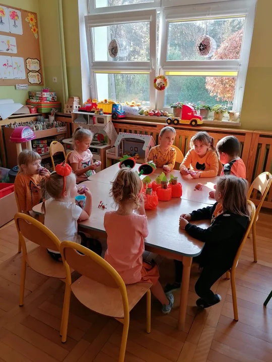 "Czas na dynię" w Szkole Podstawowej w Tomicach