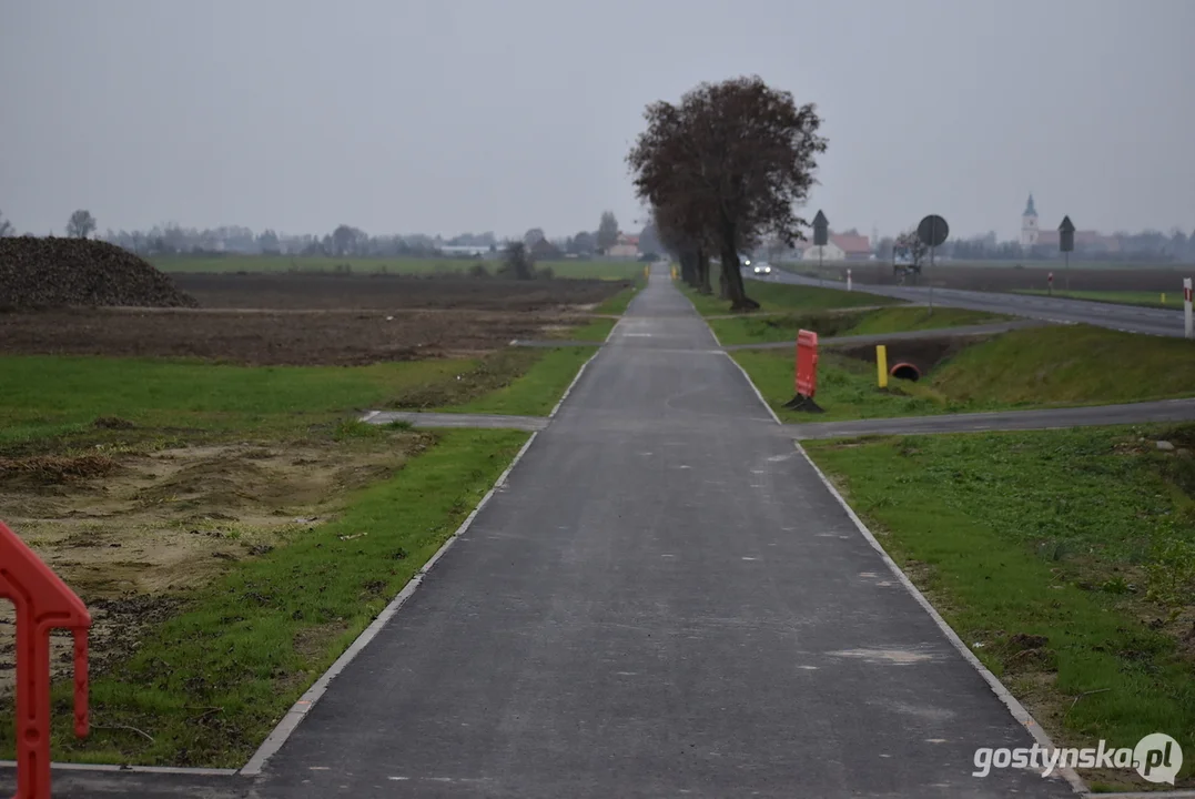 Otwarcie ścieżki pieszo-rowerowej Krobia-Żychlewo i Krobia-Kuczyna