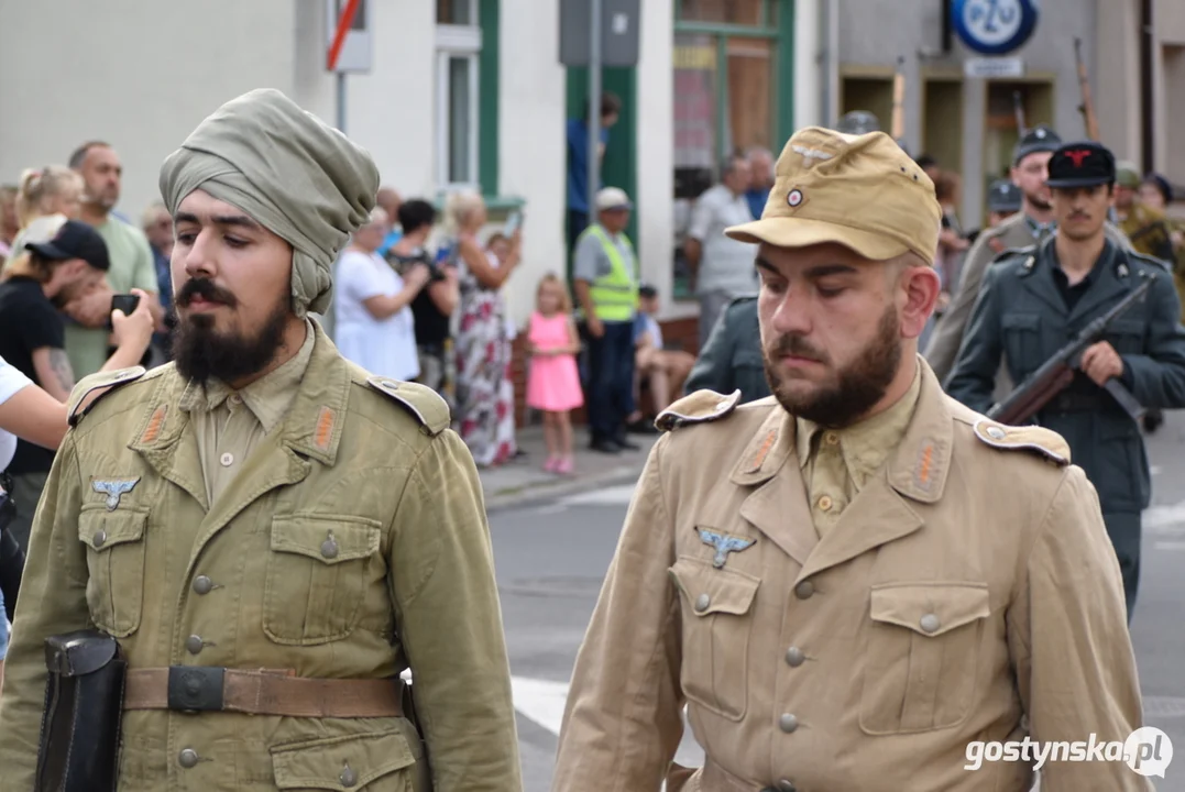 Operacja Poniec 2024 - parada rekonstruktorów i detektorystów