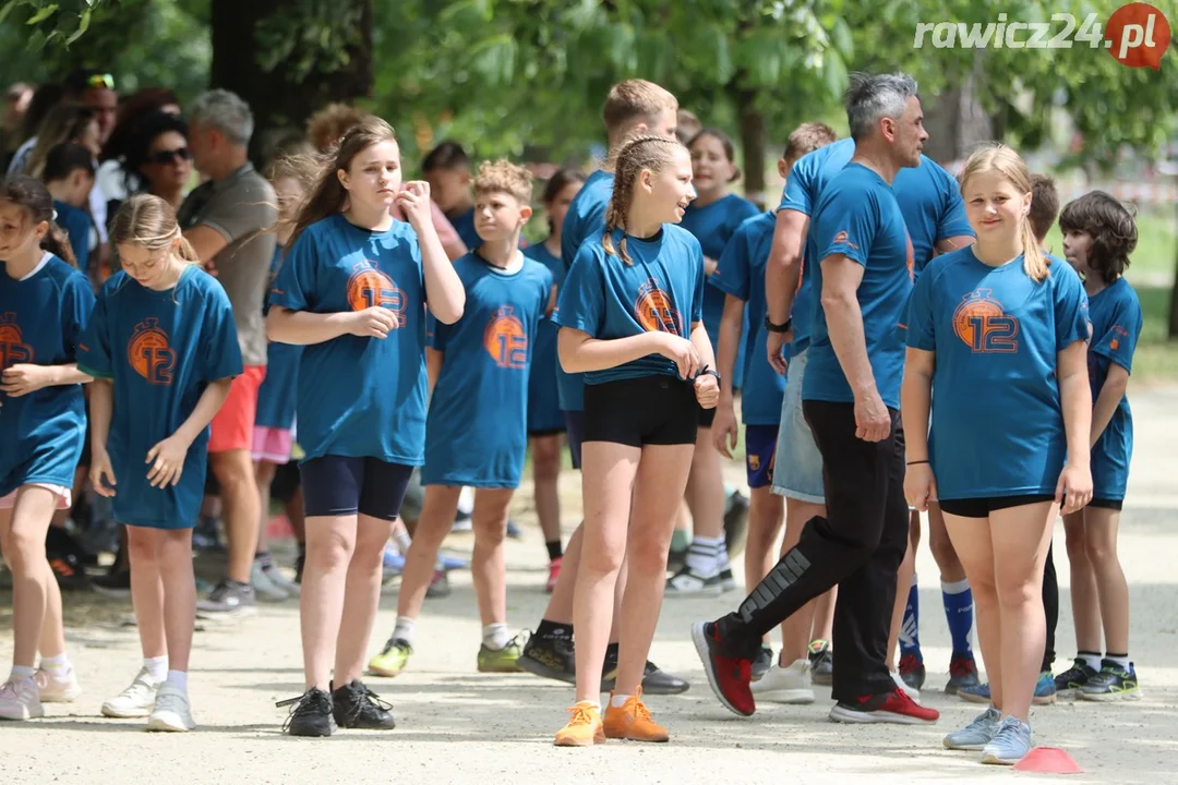 Sztafety szkolne w ramach 24h Rawickiego Festiwalu Sportu