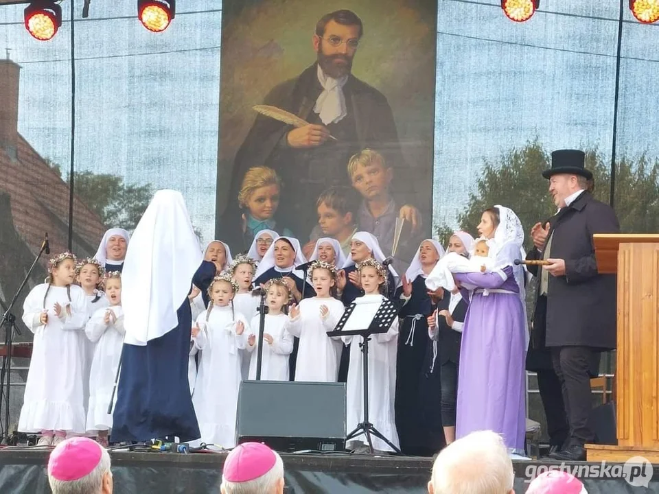 Przedstawienie o bł. E. Bojanowskim w Luboniu