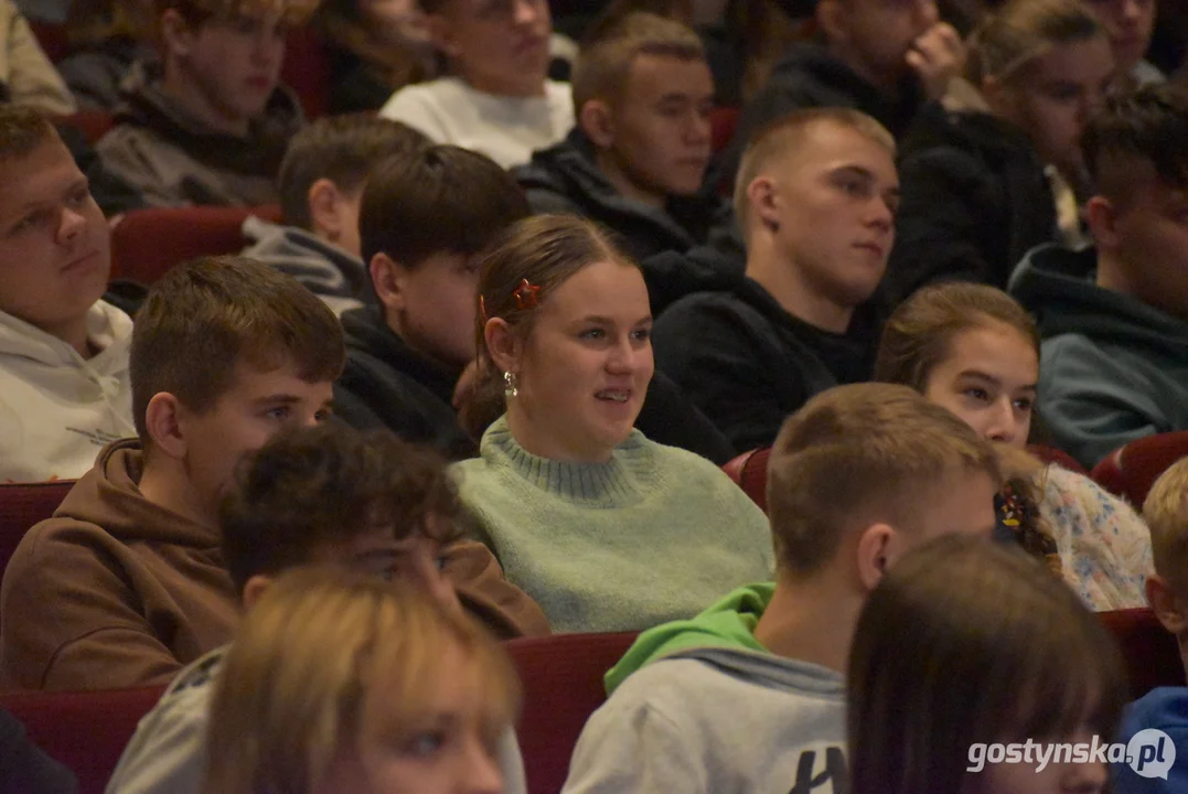 Panel "Młodzi i przedsiębiorczy" w ZSOiZ w Krobi