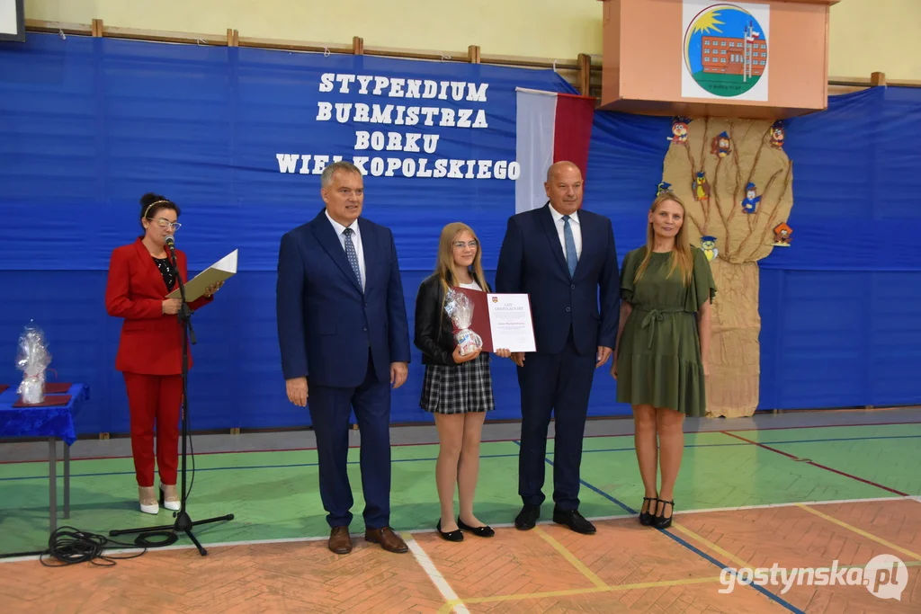 Stypendia burmistrza Borku Wlkp. 2022