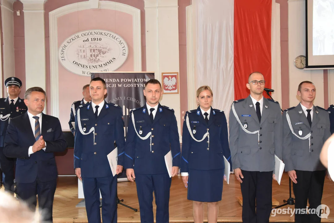 Święto Policji 2024 w Gostyniu. 105. rocznica powstania Policji Państwowej