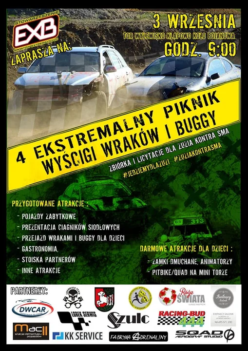 Ekstremalny piknik motoryzacyjny w Bojanowie