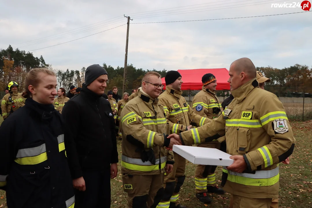 Szkolenie strażaków w Sarnowie