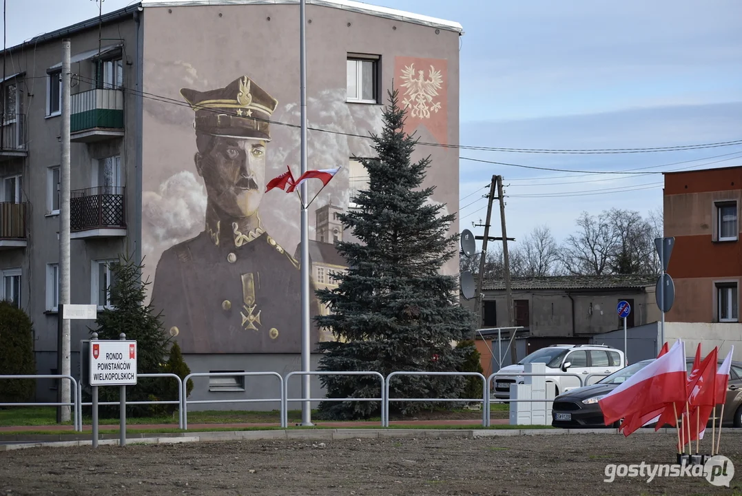 Otwarcie Ronda Powstańców Wielkopolskich w Poniecu