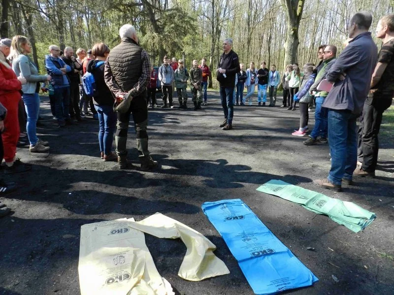 Akcja "Idziemy do lasu po śmieci" w Krotoszynie