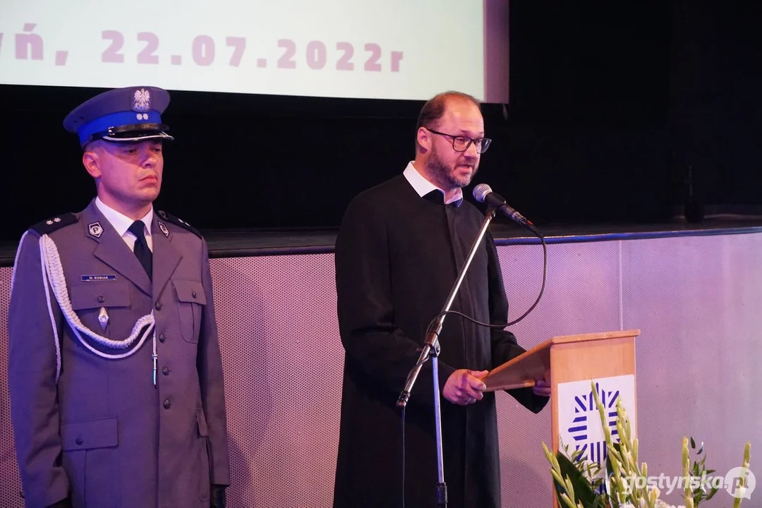 Uroczyste obchody Święta Policji. Gostyń, 22 lipca 2022 r.