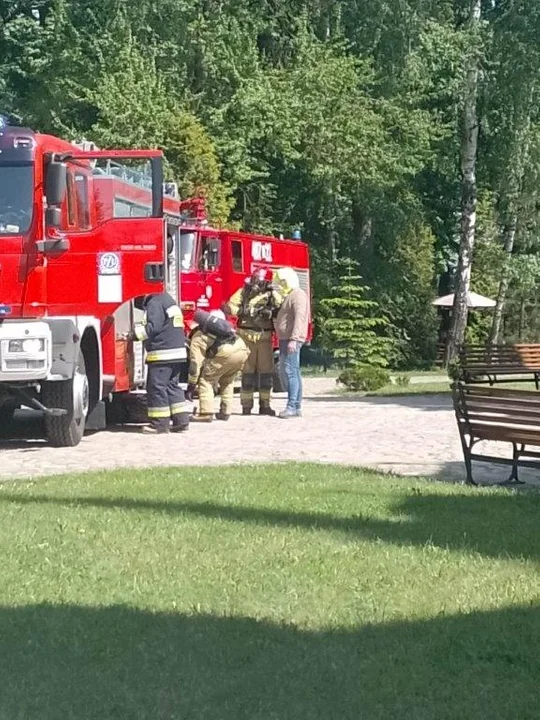 Pożar w Specjalnym Ośrodku Szkolno-Wychowawczym w Borzęciczkach