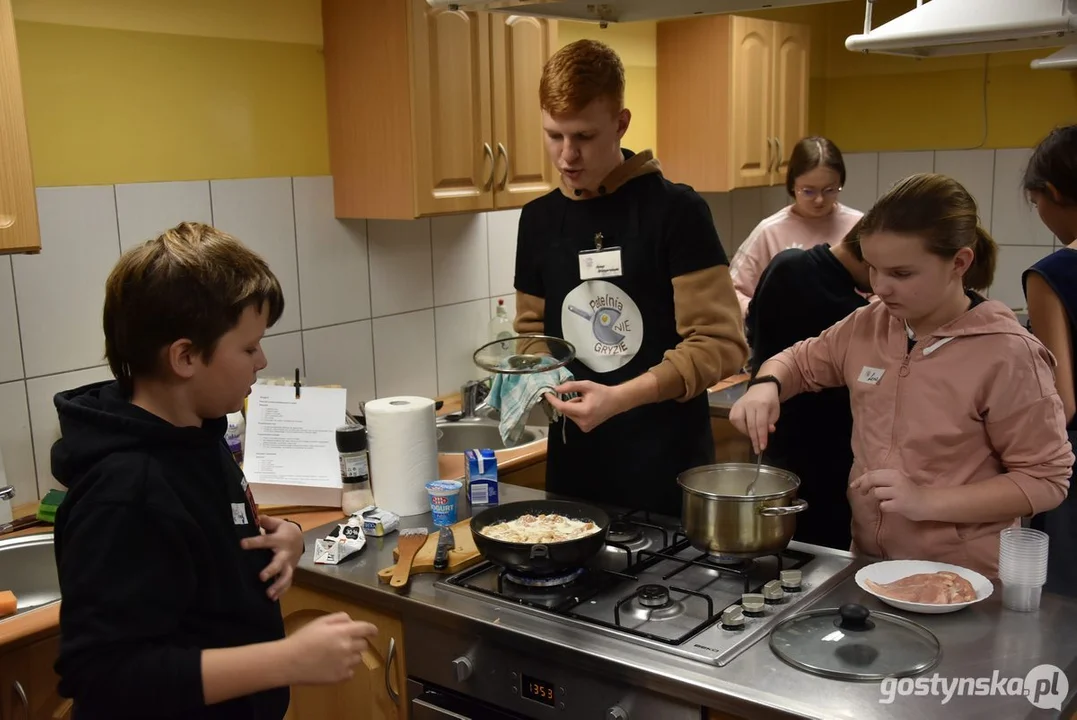 Projekt "Patelnia Nie Gryzie" uczniów gostyńskich, krobskich i leszczyńskich szkół