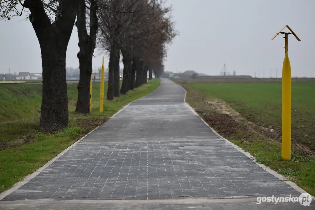 Otwarcie ścieżki pieszo-rowerowej Krobia-Żychlewo i Krobia-Kuczyna