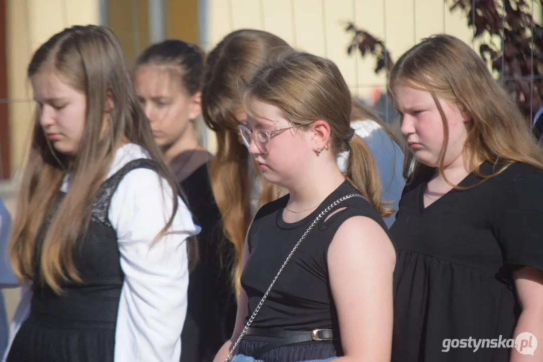 Rozpoczęcie roku szkolnego 2025/2025 w szkole podstawowej w Krobi