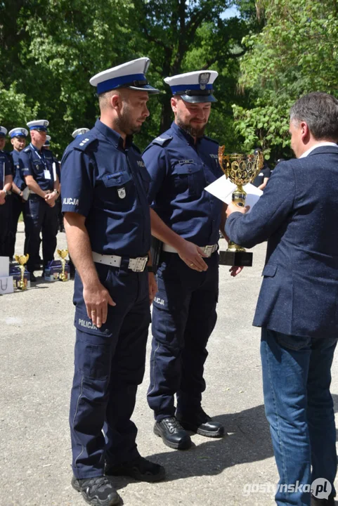 Podsumowanie 34. Konkursu "Policjant Ruchu Drogowego 2024" - finał  wojewódzki w Gostyniu