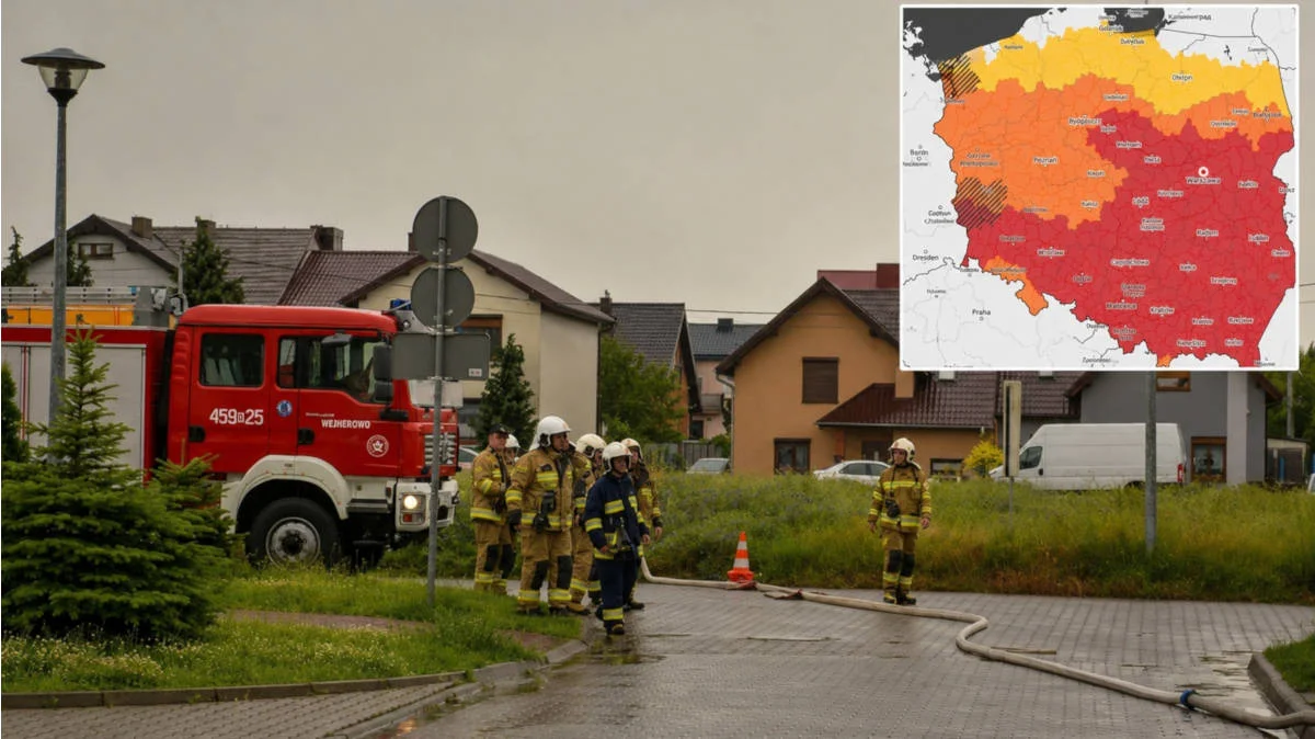 Ekstremalne upały i burze - ostrzeżenie IMGW