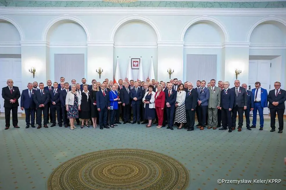 Samorządowcy z powiatu jarocińskiego odznaczeni przez prezydenta