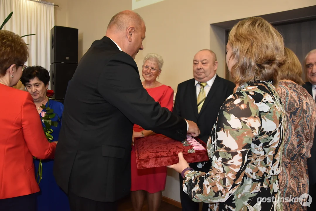 Uroczystości z okazji jubileuszu małżeństwa w Borku Wlkp.