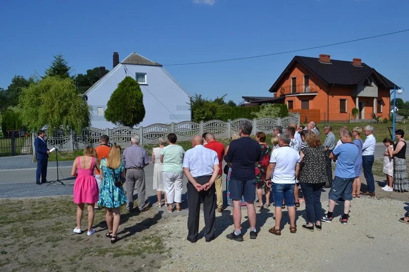 Otwarcie ul. Wodnej w Gizałkach