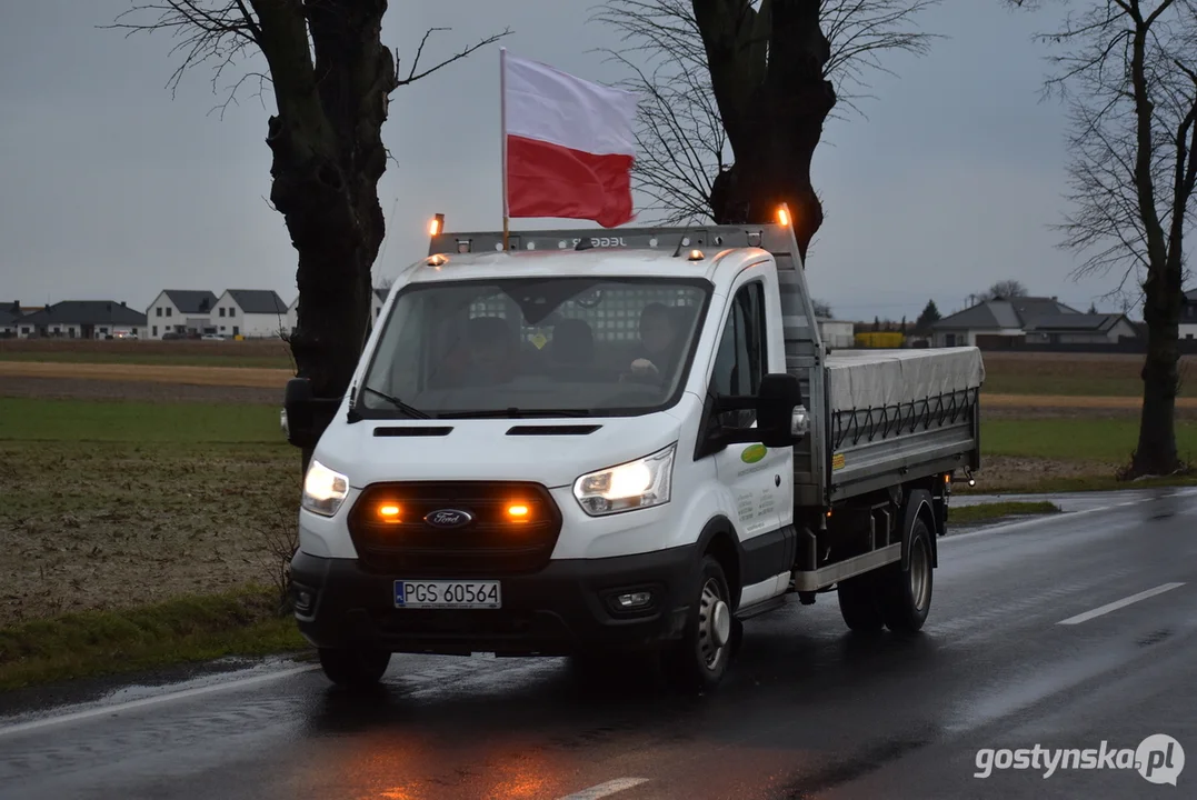 Drugi protest rolników z terenu powiatu gostyńskiego 2024