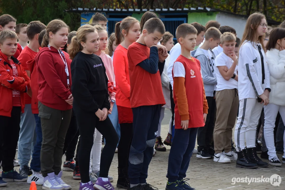 Akcja "Szkoła do hymnu" w Szkole Podstawowej nr 3 w Gostyniu