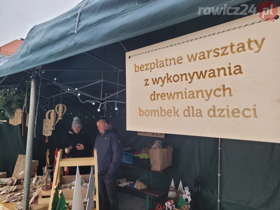 Rawicki Jarmark Bożonarodzeniowy, dzień pierwszy - przed południem