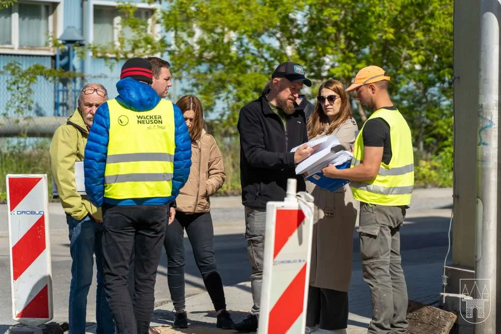 Remont ul. Moniuszki w Jarocinie