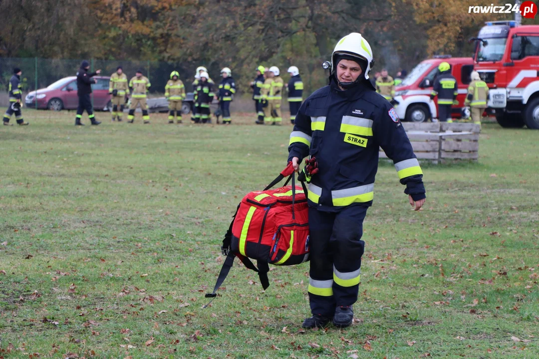 Szkolenie strażaków w Sarnowie