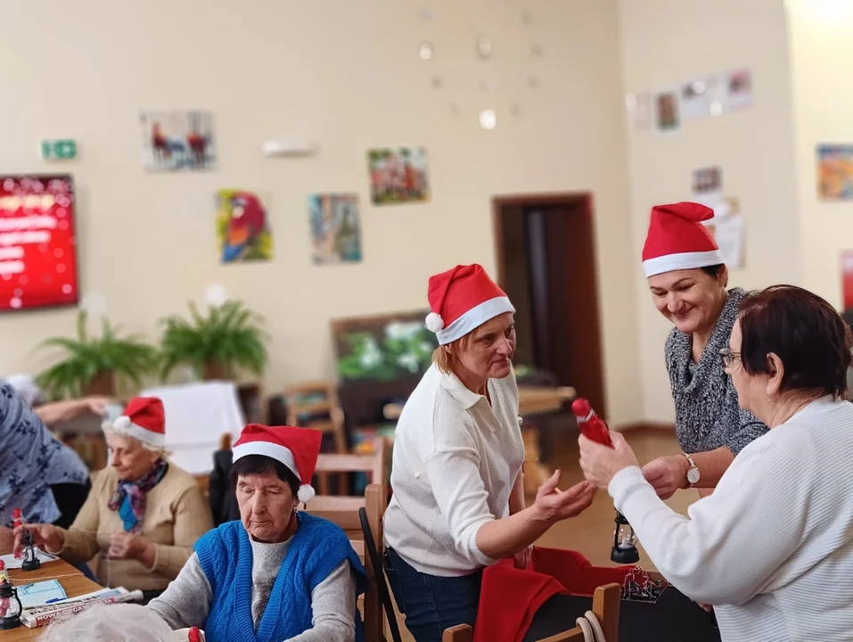 MIkołajki w Dziennym Domu Seniora w Kwielniu