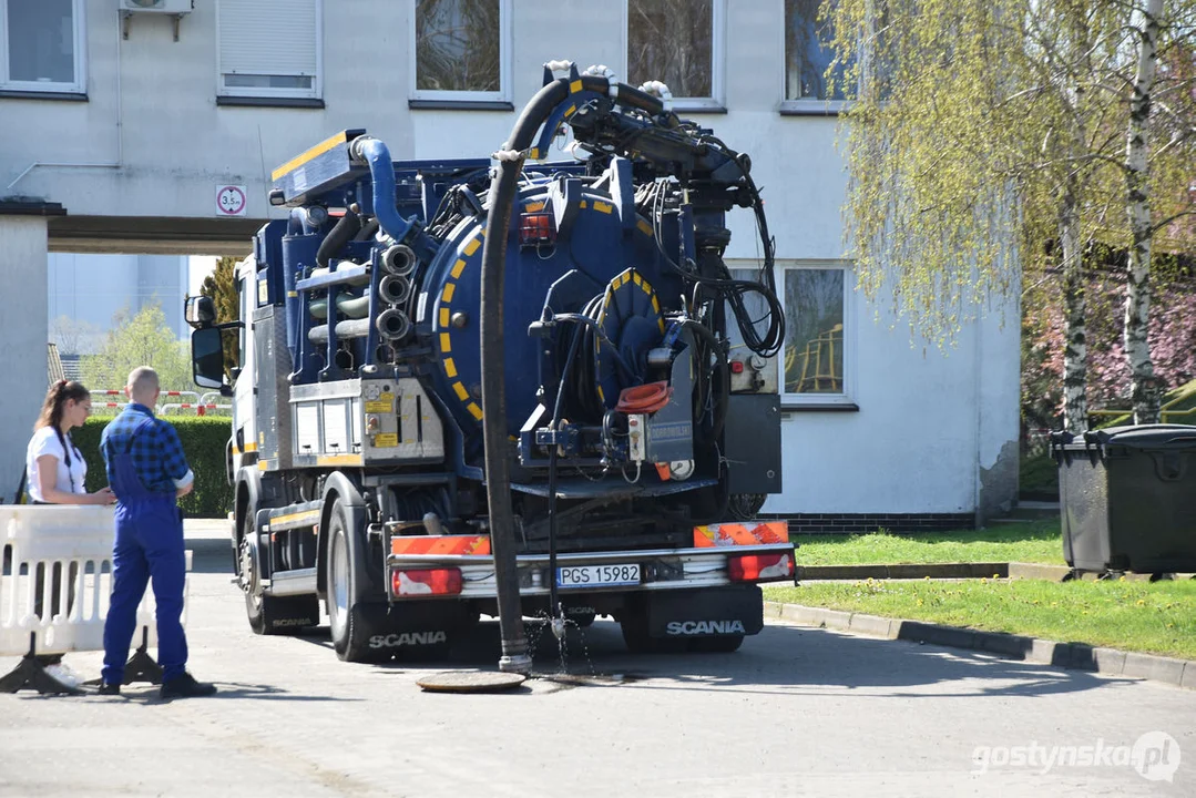 Zwiedzanie oczyszczalni ścieków w Gostyniu