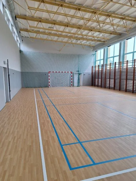 Modernizacja sześciu hal sportowych w gminie Krobia