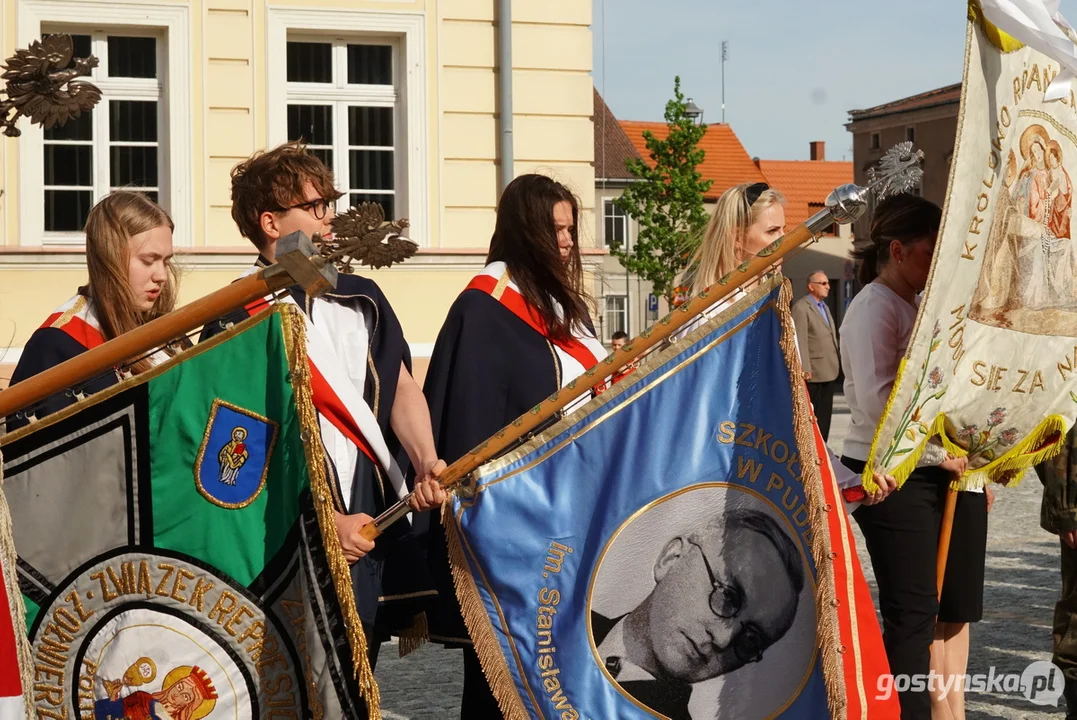 Poświęcenie figury Św. Jana Nepomucena w Krobi