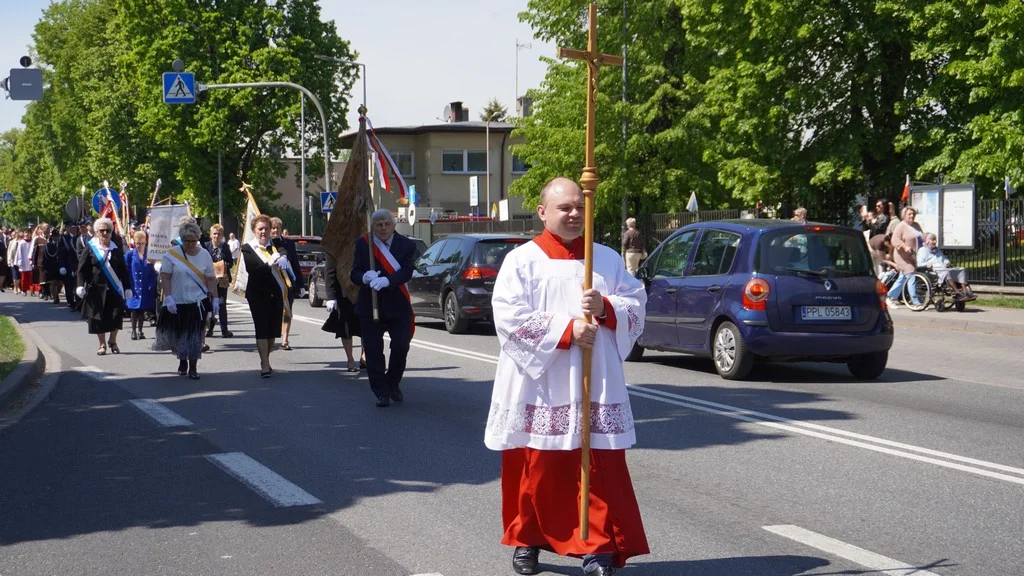 Odpust u św. Floriana. Strażacy i mieszkańcy przeszli w uroczystej procesji