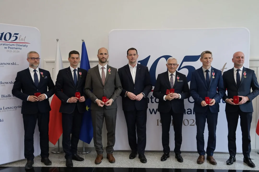 Medal Komisji Edukacji Narodowej dla wójta gminy Gołuchów