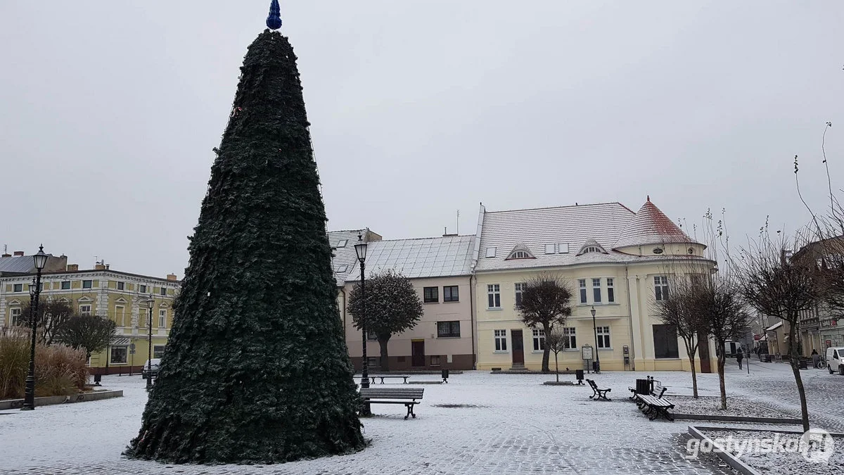 Kamienica w Gostyniu, z odnowioną elewacją, pięknie się prezentuje